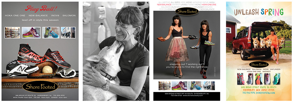 Clients shorefooted ads for web